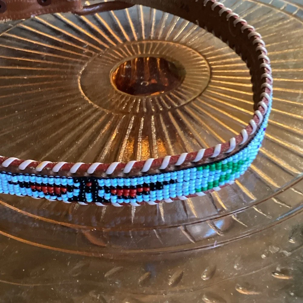 Colorful Beaded Kids Belt